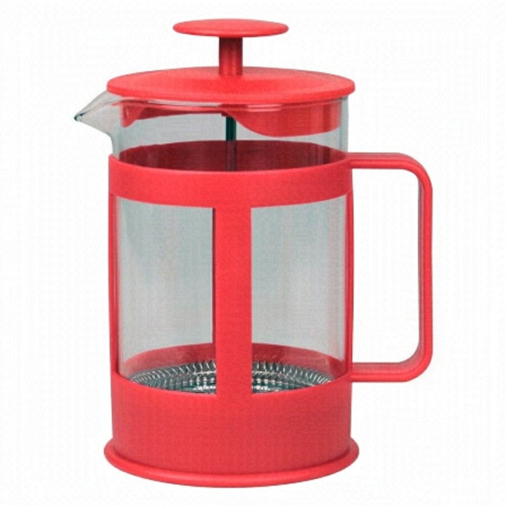 Brand New- Red French Press Coffee & Tea Maker - Picture 1 of 3